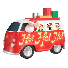 Load image into Gallery viewer, Here Comes Santa Claus Musical Ornament With Light