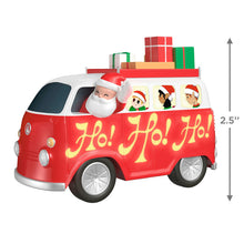 Load image into Gallery viewer, Here Comes Santa Claus Musical Ornament With Light