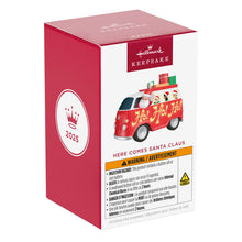 Load image into Gallery viewer, Here Comes Santa Claus Musical Ornament With Light
