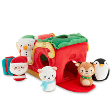 Load image into Gallery viewer, Santa's Sleigh Plush Play Set, 7 pieces