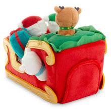 Load image into Gallery viewer, Santa's Sleigh Plush Play Set, 7 pieces