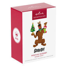 Load image into Gallery viewer, Scooby-Doo™ Festive Scooby Ornament
