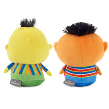 Load image into Gallery viewer, Better Together Sesame Street Bert and Ernie Magnetic Plush Pair, 5.25" H