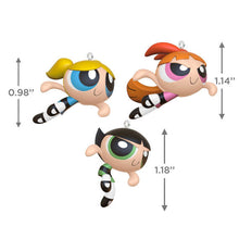 Load image into Gallery viewer, The Powerpuff Girls Blossom™, Bubbles™ and Buttercup™ Ornaments, Set of 3