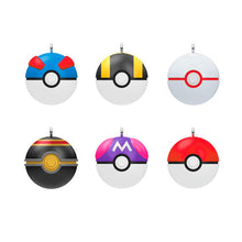 Load image into Gallery viewer, Mini Pokémon Poké Balls Ornaments, Set of 6