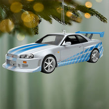Load image into Gallery viewer, The Car's the Star 2 Fast 2 Furious 1999 Nissan Skyline GT-R Metal Ornament - Hallmark Timmins