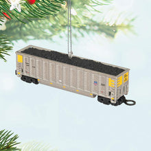 Load image into Gallery viewer, Lionel® Union Pacific Rotary Bathtub Gondola Metal Ornament