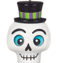 Load image into Gallery viewer, Mini Spooky Little Skull Ornament, 1"