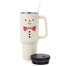Load image into Gallery viewer, Snowman Insulated Travel Cup, 40 oz.