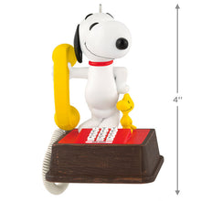 Load image into Gallery viewer, Peanuts® 75th Anniversary Hello, Snoopy! Ornament With Sound