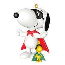 Load image into Gallery viewer, Peanuts® Spotlight on Snoopy Masked Marvel Ornament