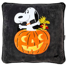 Load image into Gallery viewer, Peanuts® Snoopy the Vampire Beagle Light-Up Pillow, 17x17