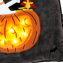 Load image into Gallery viewer, Peanuts® Snoopy the Vampire Beagle Light-Up Pillow, 17x17