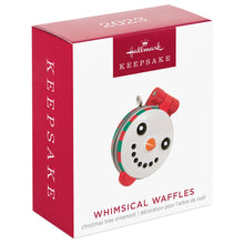 Load image into Gallery viewer, Mini Whimsical Waffles Ornament, 1.09"