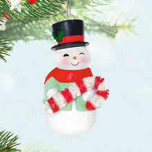 Load image into Gallery viewer, Sweet Snow Boy Porcelain Ornament