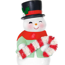Load image into Gallery viewer, Sweet Snow Boy Porcelain Ornament