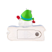 Load image into Gallery viewer, Mini A Snowy 2025 Ornament With Light, 1.25"