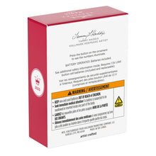 Load image into Gallery viewer, Mini A Snowy 2025 Ornament With Light, 1.25"