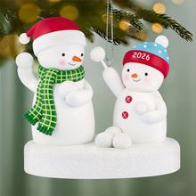 Load image into Gallery viewer, Snowball Fight 2026 Musical Ornament - Hallmark Timmins