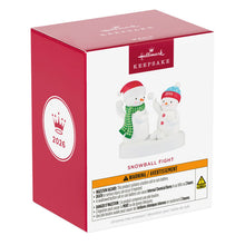 Load image into Gallery viewer, Snowball Fight 2026 Musical Ornament - Hallmark Timmins