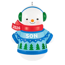 Load image into Gallery viewer, Son Snowman 2026 Ornament - Hallmark Timmins