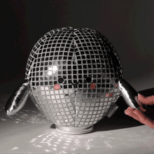 Load image into Gallery viewer, Spinning Disco Ball Plush With Sound and Motion, 8"