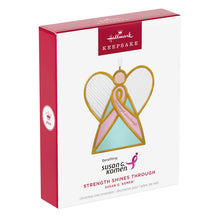 Load image into Gallery viewer, Strength Shines Through Ornament Benefiting Susan G. Komen®