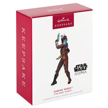 Load image into Gallery viewer, Star Wars: Ahsoka™ Sabine Wren™ Ornament