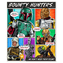 Load image into Gallery viewer, Star Wars™ Bounty Hunters Throw Blanket, 50x60