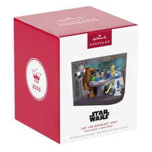 Load image into Gallery viewer, Star Wars: A New Hope™ "Let the Wookiee™ Win" Ornament With Video, Light and Sound