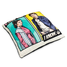 Load image into Gallery viewer, Star Wars™ Han Solo™ and Princess Leia™ Pillow With Sound