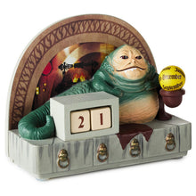 Load image into Gallery viewer, Star Wars™ Jabba the Hutt™ Perpetual Calendar With Sound