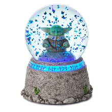 Load image into Gallery viewer, Star Wars: The Mandalorian™ Grogu™ in Meditation Snow Globe With Light and Sound - Hallmark Timmins