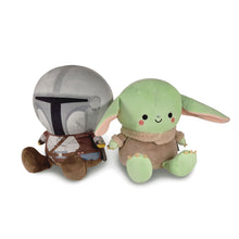 Load image into Gallery viewer, Large Better Together Star Wars: The Mandalorian™ and Grogu™ Magnetic Plush Pair, 10.5"