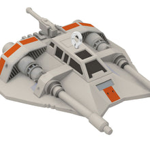 Load image into Gallery viewer, Mini Star Wars: The Empire Strikes Back™ Rebel Snowspeeder™ Ornament, 0.25"