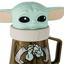 Load image into Gallery viewer, Star Wars: The Mandalorian™ Grogu™ Lidded Mug With Sound, 17 oz.
