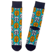 Load image into Gallery viewer, Star Wars: The Mandalorian™ Helmet Novelty Crew Socks