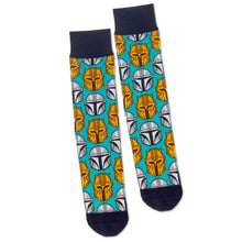 Load image into Gallery viewer, Star Wars: The Mandalorian™ Helmet Novelty Crew Socks