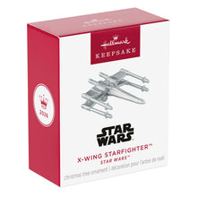 Load image into Gallery viewer, Mini Star Wars™ X-Wing Starfighter™ Ornament, 0.5" - Hallmark Timmins