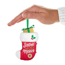 Load image into Gallery viewer, Sending All the Merry Recordable Sound Ornament