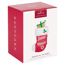 Load image into Gallery viewer, Sending All the Merry Recordable Sound Ornament