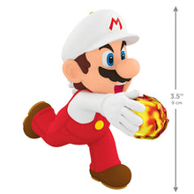 Load image into Gallery viewer, Nintendo Powered Up With Mario Fire Mario Ornament