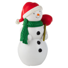 Load image into Gallery viewer, Jolly in the John Holiday Snowman With Sound