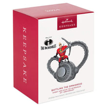 Load image into Gallery viewer, Disney/Pixar The Incredibles 20th Anniversary Battling the Omnidroid Ornament