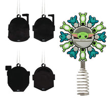Load image into Gallery viewer, Mini Star Wars: The Mandalorian™ Hallmark Tree Topper and Ornaments, Set of 5