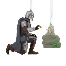 Load image into Gallery viewer, Star Wars: The Mandalorian™ and Grogu™ Hallmark Ornaments, Set of 2
