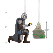 Load image into Gallery viewer, Star Wars: The Mandalorian™ and Grogu™ Hallmark Ornaments, Set of 2