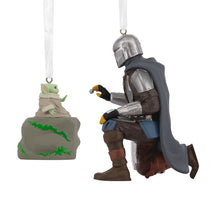 Load image into Gallery viewer, Star Wars: The Mandalorian™ and Grogu™ Hallmark Ornaments, Set of 2