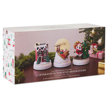 Load image into Gallery viewer, The Night Before Christmas Interactive Figurines With Light and Sound, Set of 3