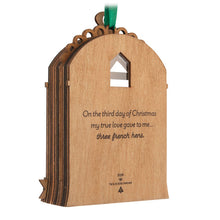 Load image into Gallery viewer, Twelve Days of Christmas French Hens Papercraft Ornament - Hallmark Timmins